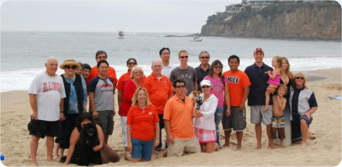 <a href="http://www.orangecountyillini.org/" target="_blank">Orange County Illini Club</a> Laguna Beach event